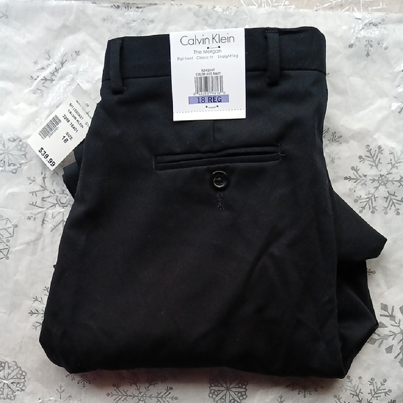 Calvin Klein Boys Dress Pants - Picture 1 of 3